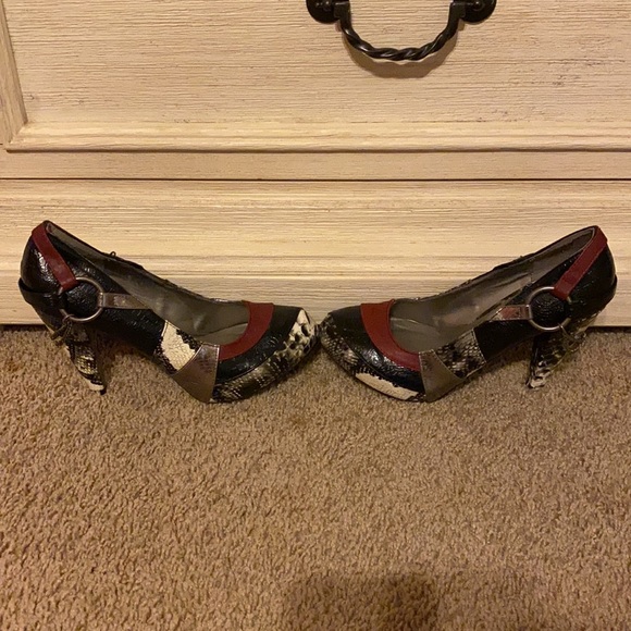 BKE multi colored Heels - Picture 4 of 6